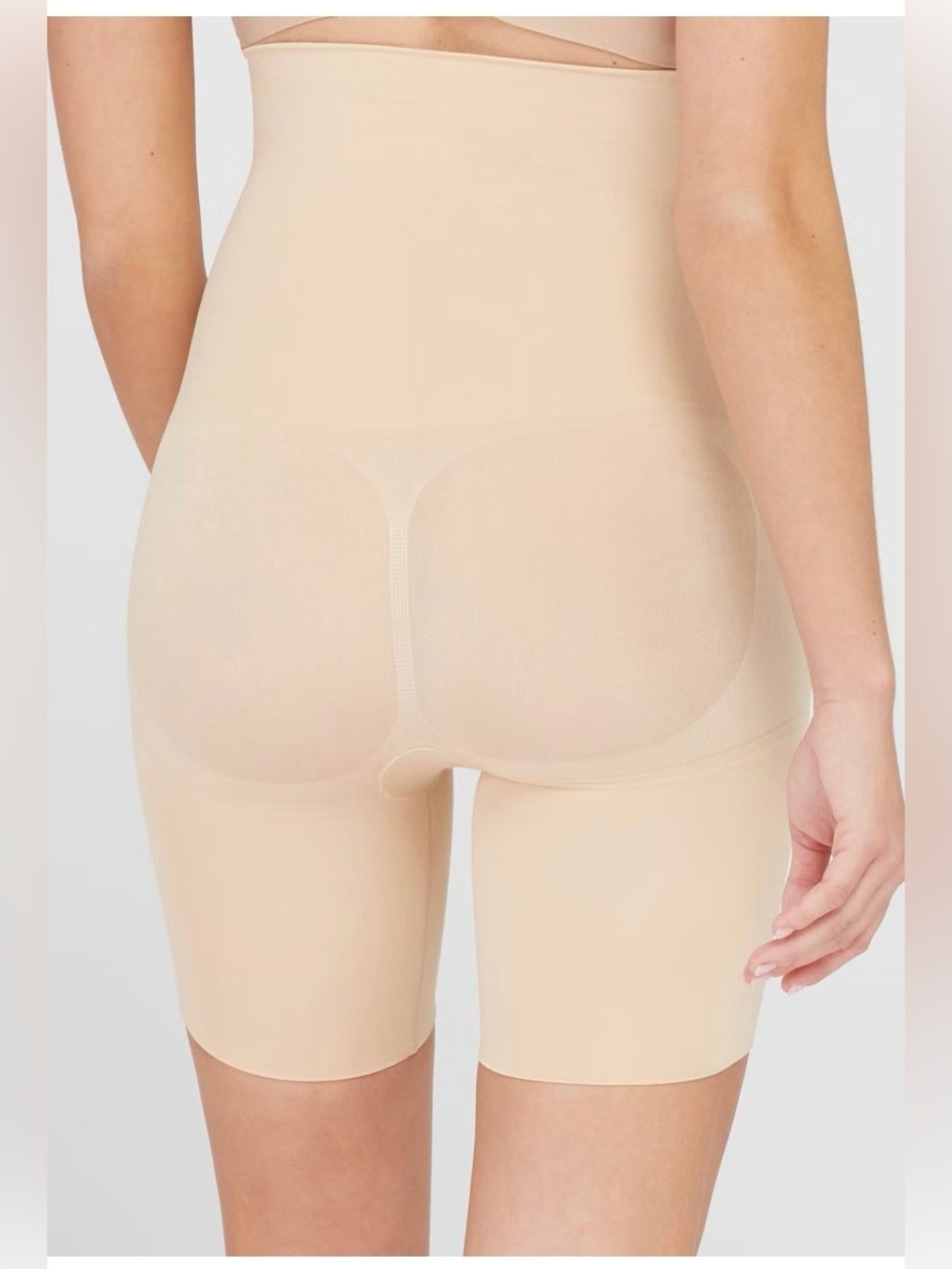 Asset by SPANX High-Waist Nude Shaping Thigh Shorts - Seamless Tummy Control 3X - Picture 3 of 6